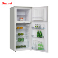 Refrigerador independiente blanco con puerta doble pequeña para el hogar 80-280L